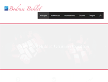 Tablet Screenshot of bodrumbuklet.com